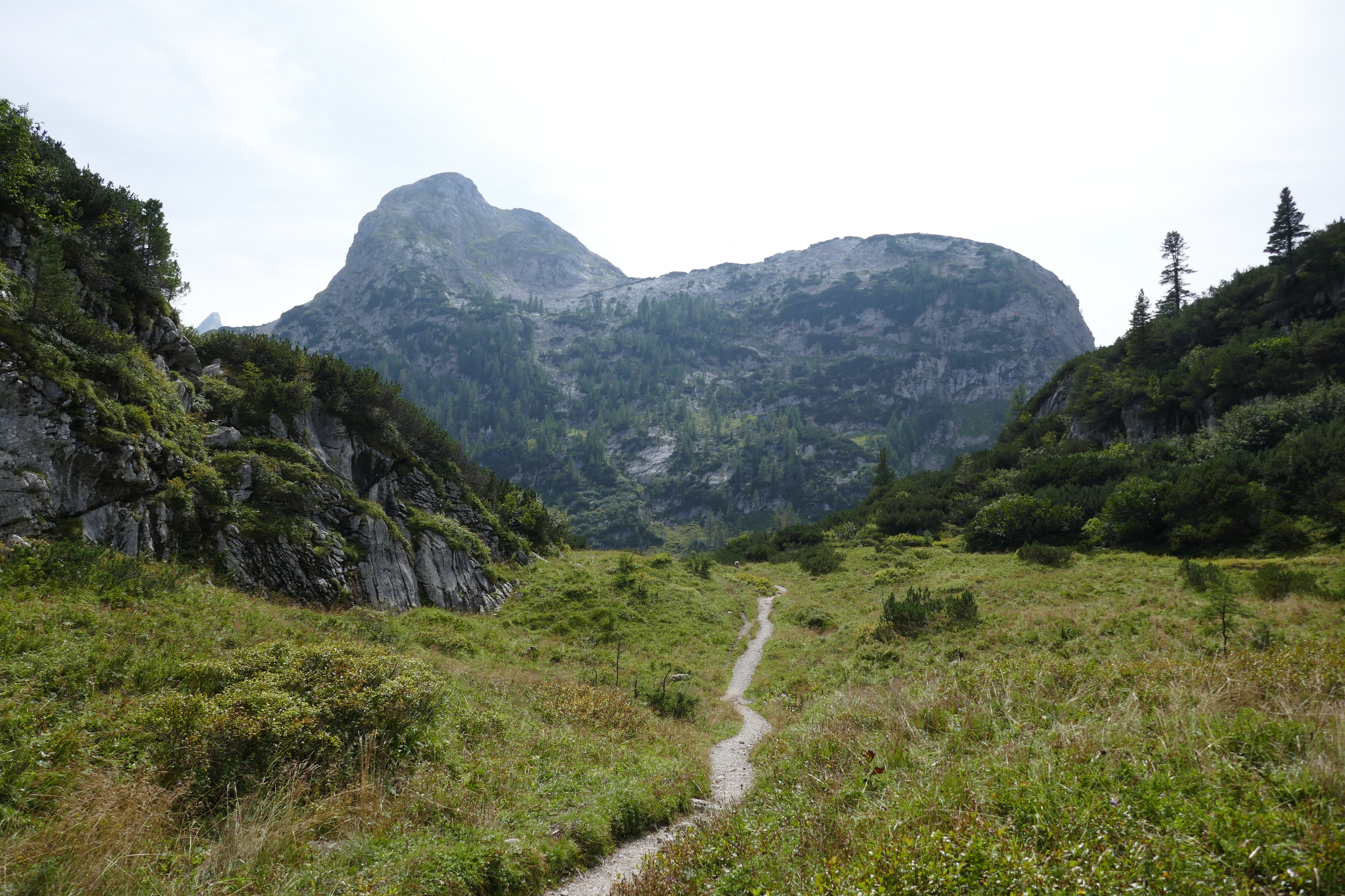 Pfad im Hochtal